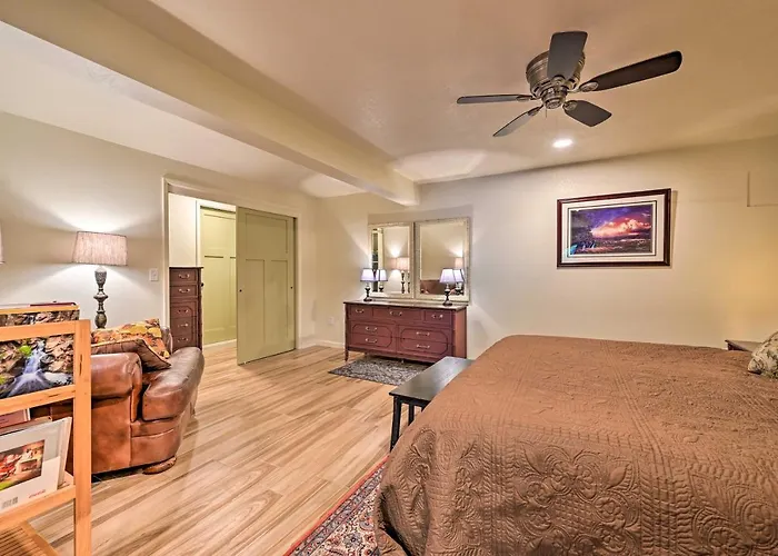 Guest With Patio In Arizona Wine Country Apartment